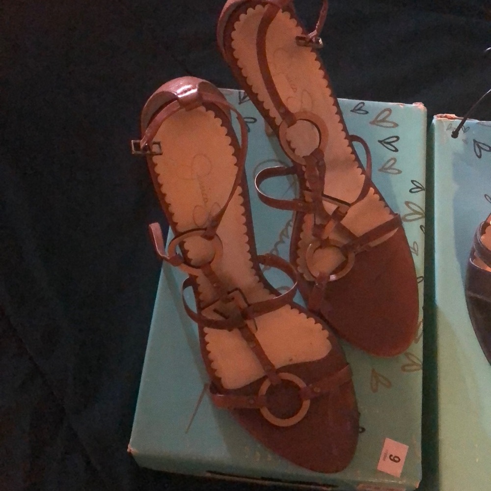 Jessica Simpson Heels size 10 two pair for 1 price